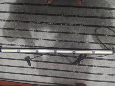 Car Dashboard 6 Bar LED Light – Bright White 12V