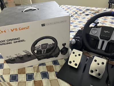 PXN racing wheel V9 gen 2 + shifter + padel