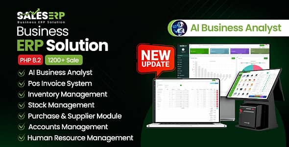 ERP, Distribution System, CRM, P0S, Pharmacy, Accounting Software
