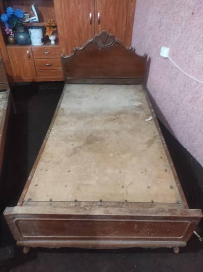 2 singal bed with mattress for sale at reasonable price 23000