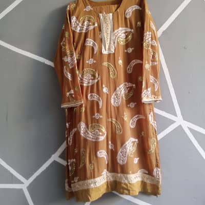 Musturd 3 pcs suit for sale