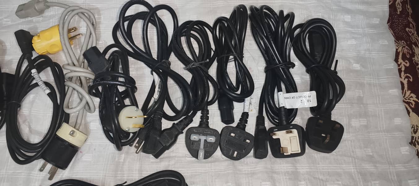 computer  power cable. (branded) 12