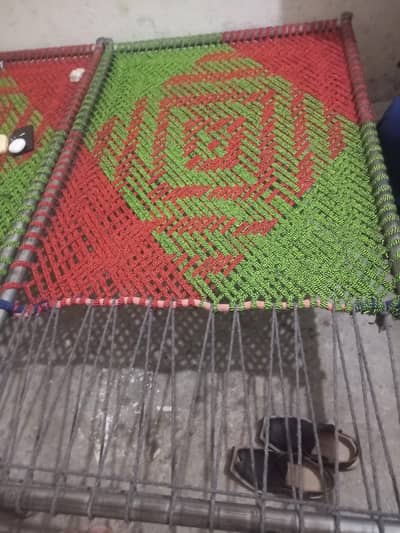 1 Pair Of Charpai Set (2 Charpais)