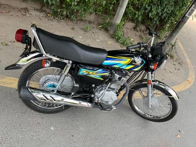 ATLAS HONDA CG 125 BLACK UNREGISTERED • 2026 MODEL LUSH NEW CONDITION