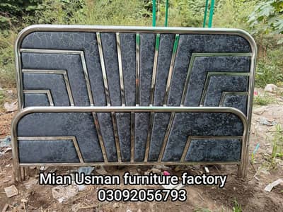 New Stainless Steel Double Bed//iron Bed//steel Single Beds//bed Set