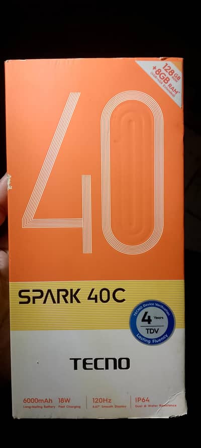 Tecno spark 40c