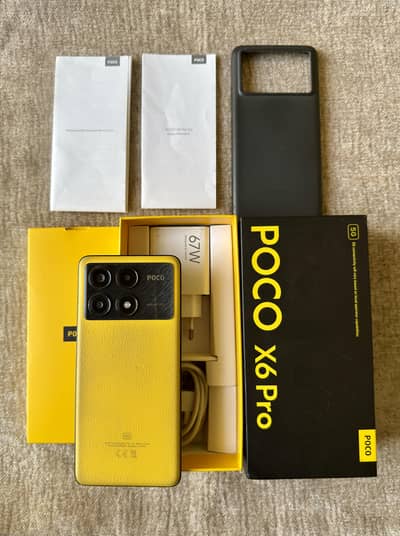 POCO X6 Pro 5G (12gb 512gb) Complete Box