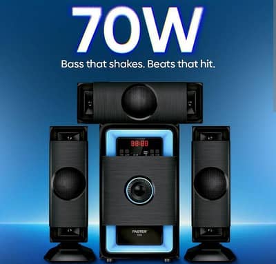 Faster 3in1 6.5inches big basser+3speakers full set for sale 10/10