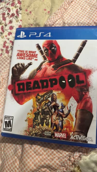 DEADPOOL RARE PS4 GAME