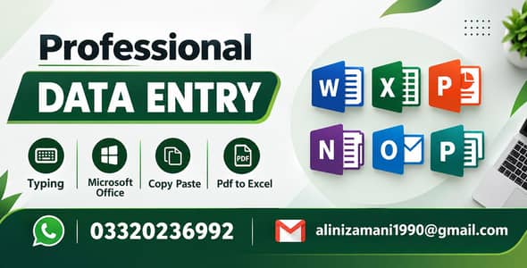 Data Entry Work