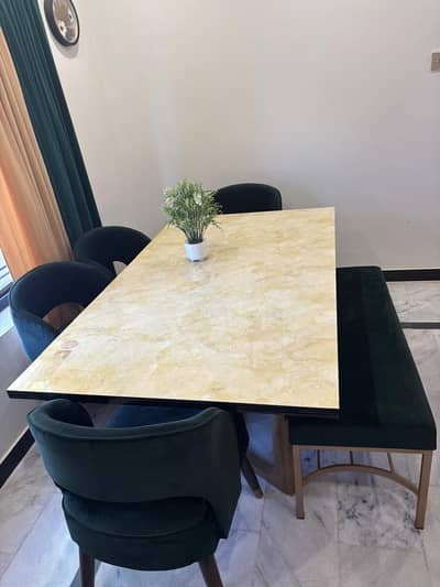 6 seater dining table