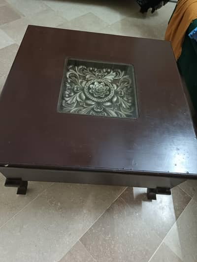 Center Wooden Sofa Table for Sell in Excellent Condition.