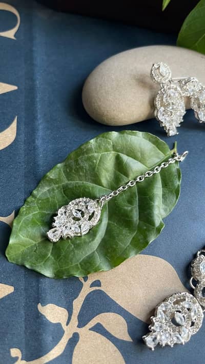 Royal Oval Polki Necklace Set | The Heritage Polki 