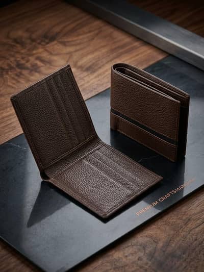 Premium Leather Wallet – Classic Men’s Bifold Wallet