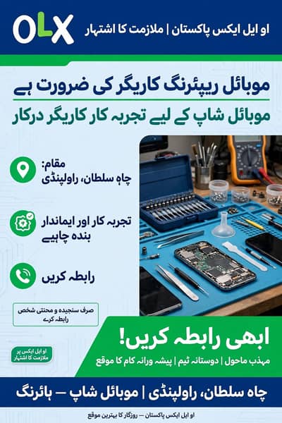 Mobile repairing job