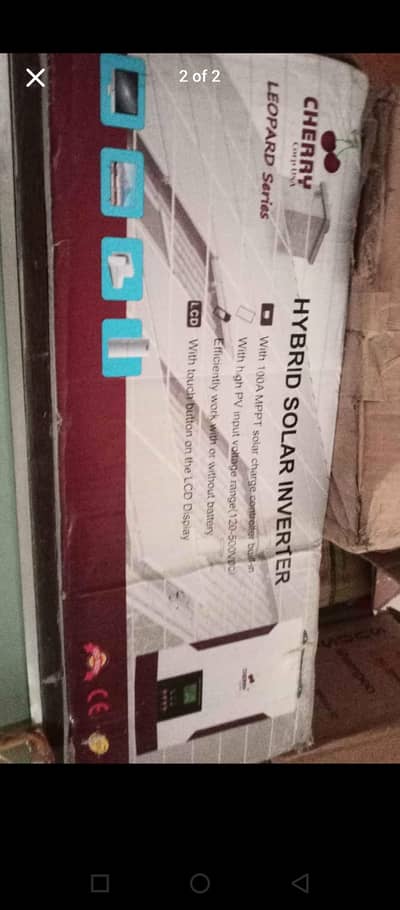 cherry Inverter 5.5KW hybrid plus MPPT