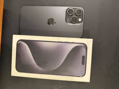 Apple iPhone 15 Pro Max Non pta JV 256 black titanium