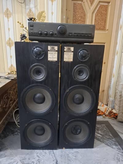 JBL Speaker + Technics Amplifier 130 W