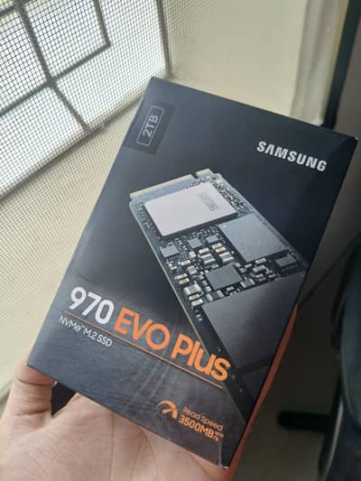 Samsung 970 Evo Plus NVME SSD (open box)