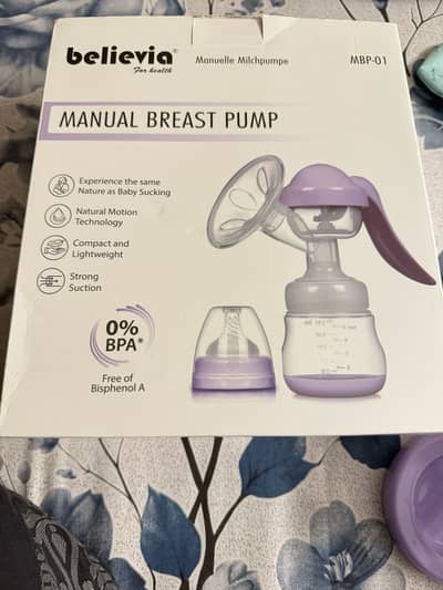 Breast pump manual