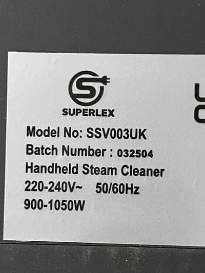 Beldray UK Hand Held Steam Cleaner with Accessories