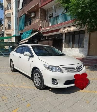 Toyota Corolla GLI 2014 no islamabad my name