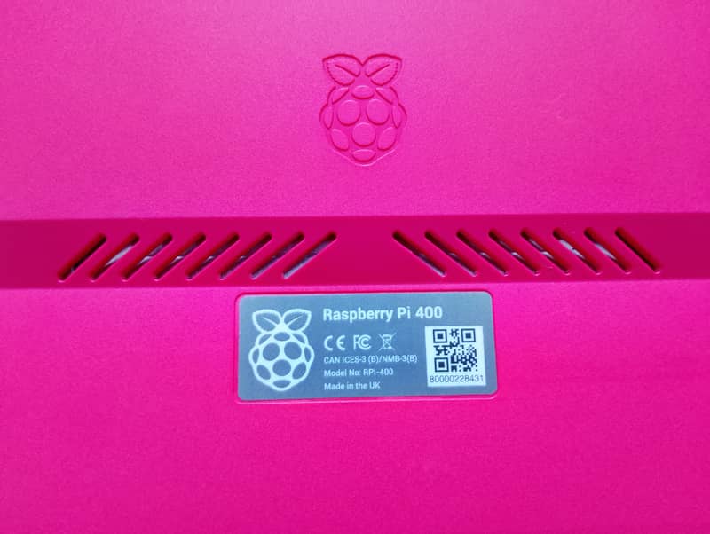 Raspberry Pi 400  Computer– 4GB RAM 3