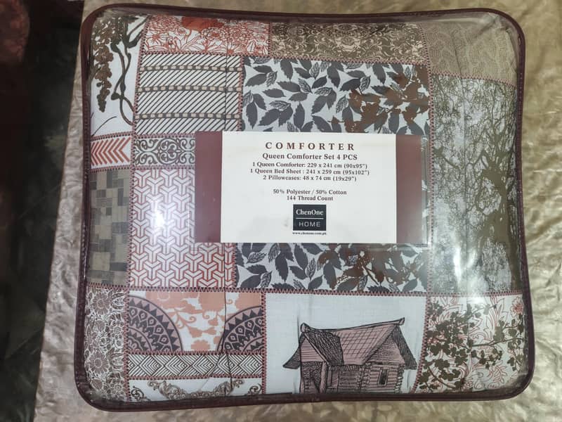ChenOne Comforter Set 4Pcs 0