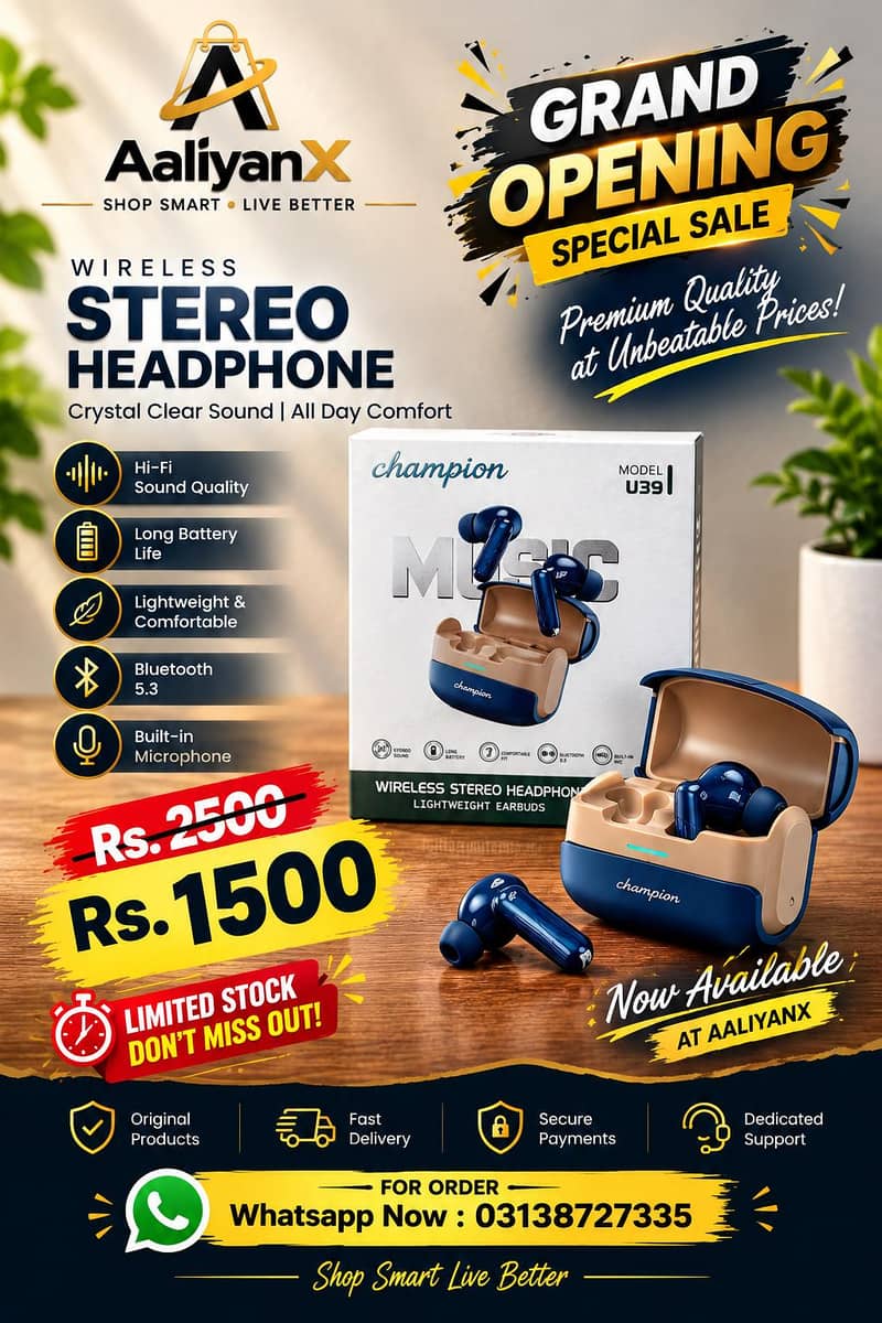 Earbuds U39 2