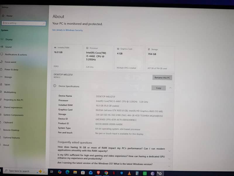 Gaming PC complete package 1