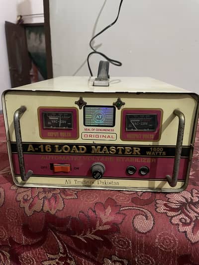 A-16 Load Master 1600W Automatic Voltage Stabilizer – Original