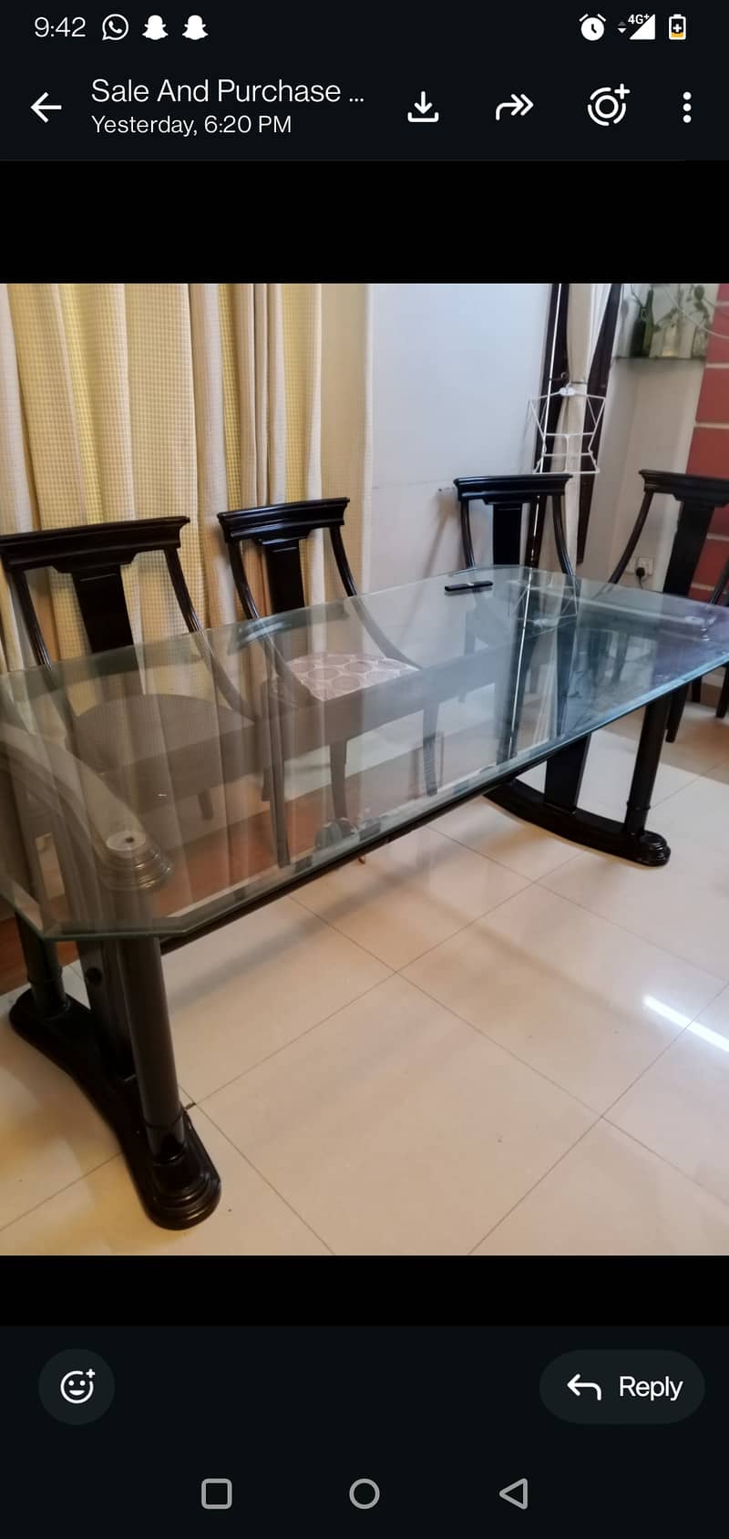 8 seater dining table 3