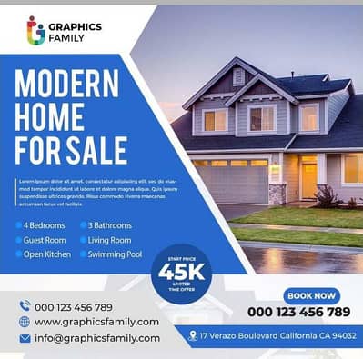 Professional social media poster and flyer designer