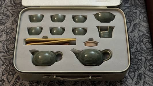 Imported Kehwa Tea Set — Unused