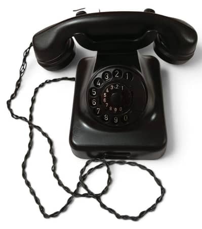 black Vintage Telephone – Classic Antique Phone