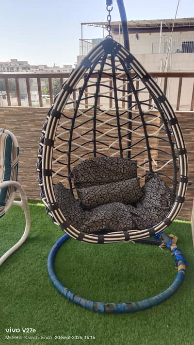 beautiful indoor and outdoor swing