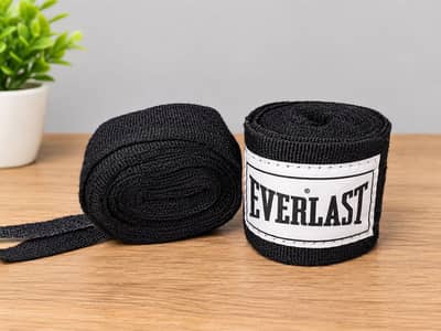 Everlast Boxing Hand Wraps – 3M | Black