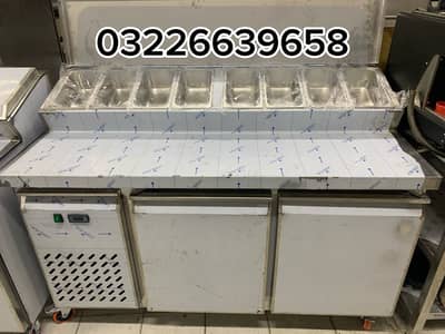 5’ heavy gauge prep table available/All resturant machinery available