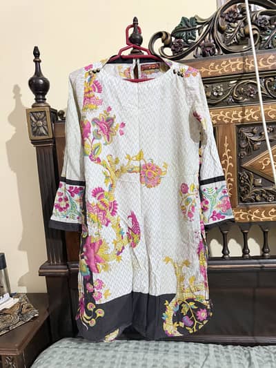 Khaadi Printed Women Kurta Shirt