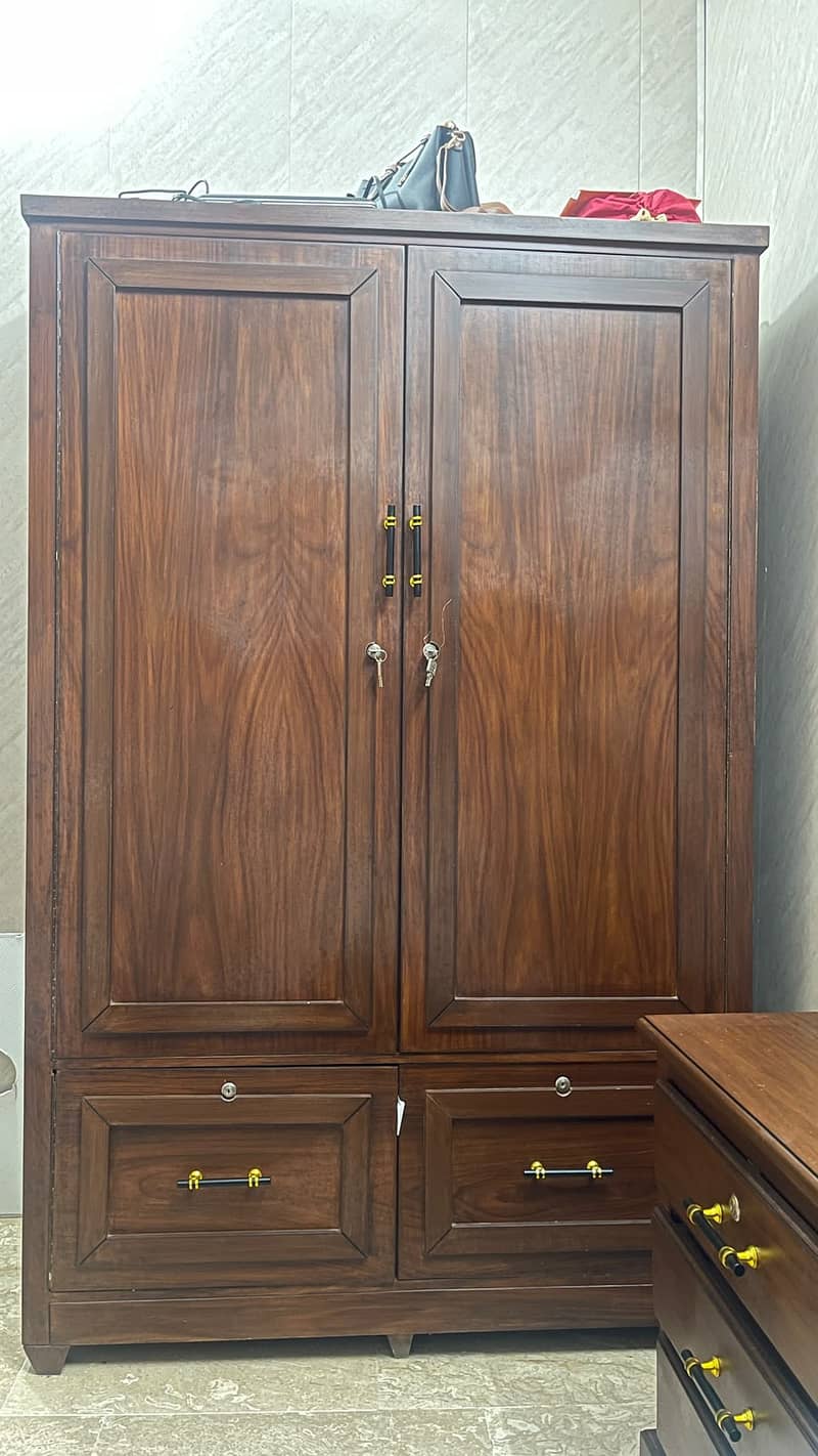 Solid Wood Bed set 6