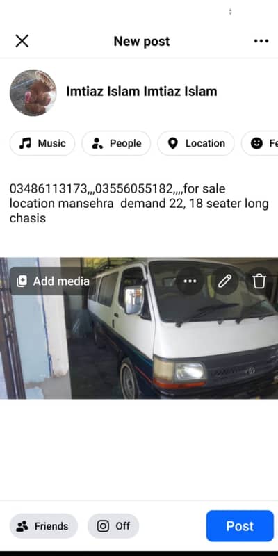 Hi ace for sale