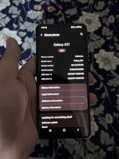 Samsung Mobile A31