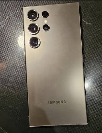 Samsung Mobile S24 Ultra official PTA 12 256 BLACK 10/10 CONDITION