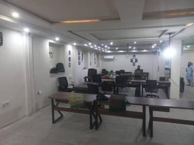 Hall available for rent in pia main boulevard for office