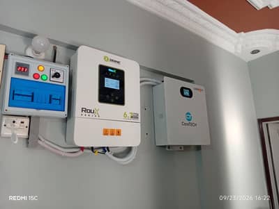 solar inverter 6kw used with lithium battery 51v