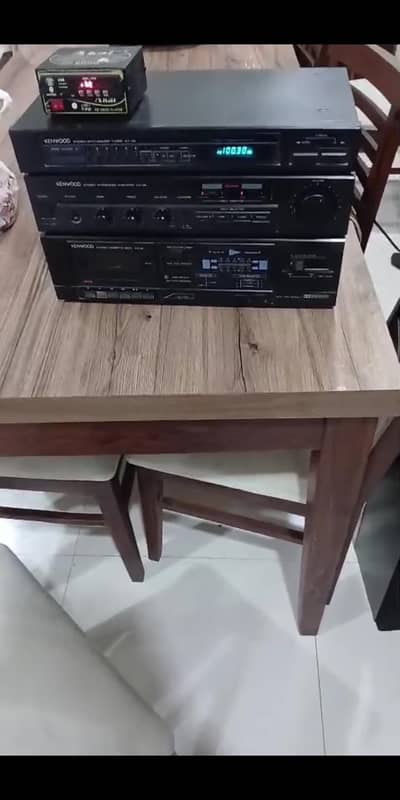 vintage kenwood hi-fi japanese sound system