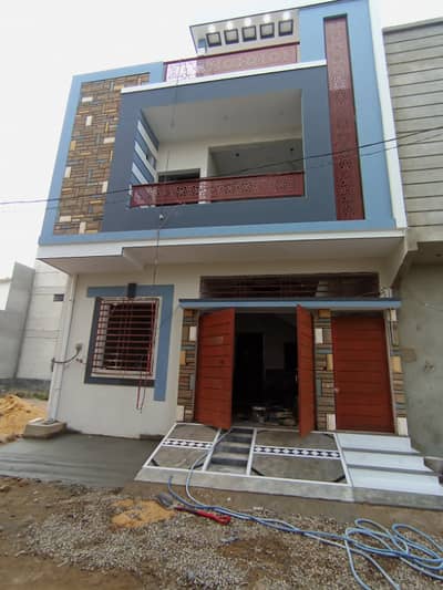 A Stunning House Is Up For Grabs In Saadi Town Karachi