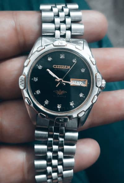 citizen orient seiko 5 21 June working automatic dial  100