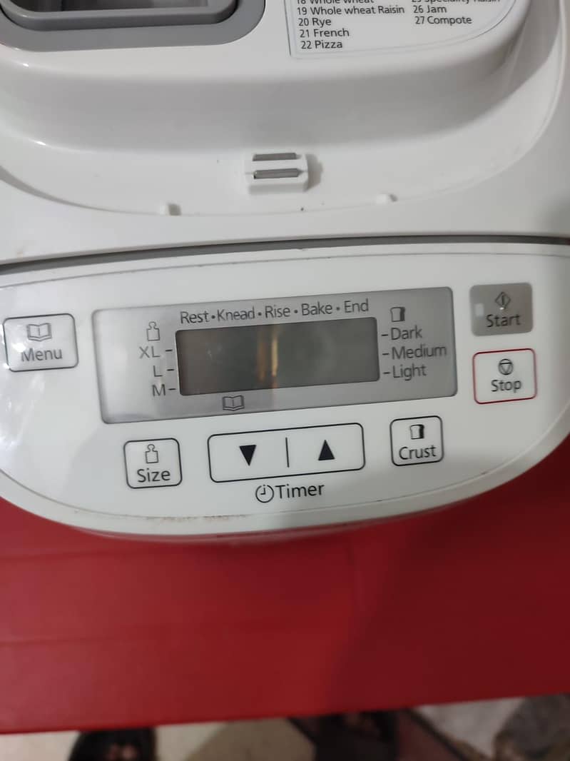 Panasonic Electric Automatic Breadmaker / Dough Maker 13