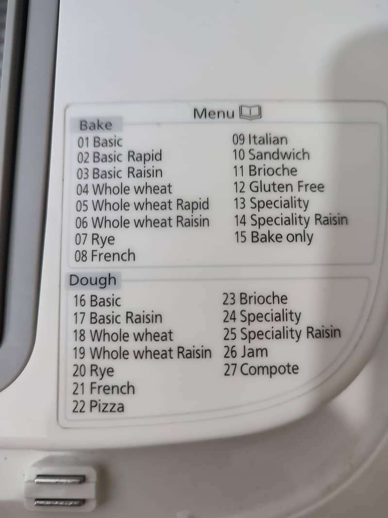 Panasonic Electric Automatic Breadmaker / Dough Maker 14